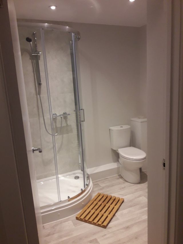 Spacious Shower room